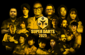 優勝賞金1,000万円ダーツ世界一決定戦「SUPER DARTS 2025」が11月29日(土)・30(日)に開催、配信チケット好評販売中