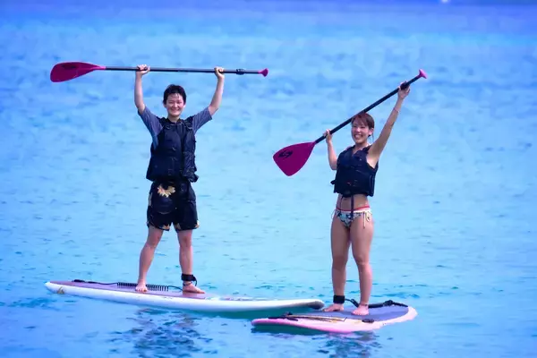 「【沖縄・名護】21世紀の森ビーチに“海の遊園地”が誕生！」の画像