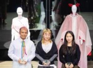 昭和女子大学の卒業生が「ファッション・フロンティア・プログラム」でグランプリを受賞　「Reframing」をテーマに身体と服の関係を再考した作品が高い評価を獲得