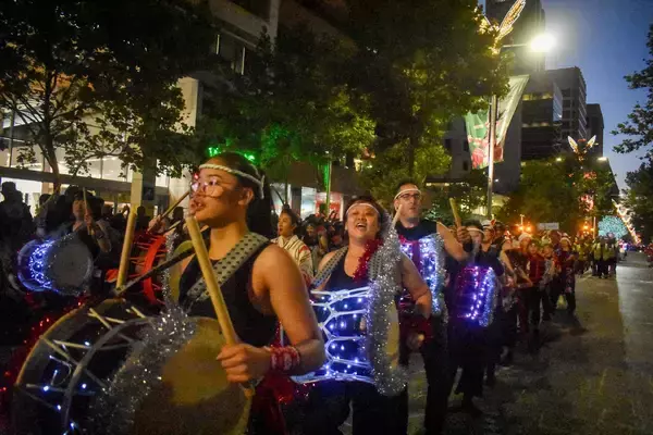 「盛岡の郷土芸能「さんさ踊り」、オーストラリア最大級の日本文化フェスへ現地で広がった「SANSA」と本家が共演「パース日本祭り2026」」の画像