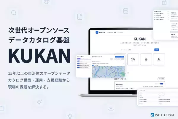 インフォ・ラウンジ、AI時代対応の次世代データカタログ基盤「KUKAN」をオープンソースとして公開
