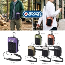 OUTDOOR PRODUCTS（アウトドアプロダクツ）よりスマートフォンと身の回りアイテムをまとめて収納できる多機能な「スマートフォンポーチ 07」6色が新発売！
