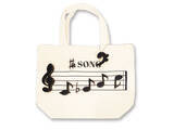 「音符をレイアウト♪　メロディを楽しむトートバッグ」の画像3