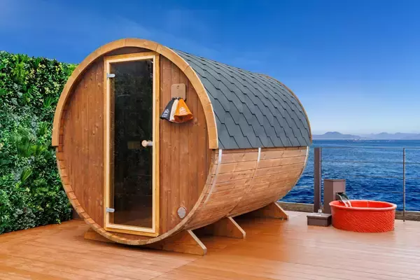 島原温泉ホテル南風楼の有明海を望む絶景に海の見える「バレルサウナ海樽」が新登場