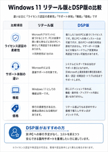 Wセール【初夏のお買い得SALE】＋【第4回 AmazonスマイルSALE】Windows 11 正規DSP版ライセンス 特価販売 最大¥3,914 割引