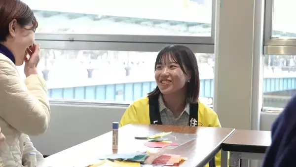 「大阪国際大学すだちくんフレンズ学生代表の活躍「とくしま暮らしフェアのワークショップ講師」」の画像