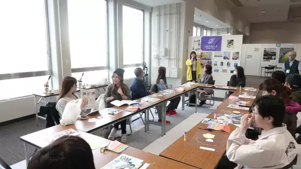 「大阪国際大学すだちくんフレンズ学生代表の活躍「とくしま暮らしフェアのワークショップ講師」」の画像