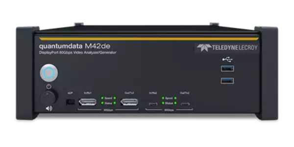 テレダイン・レクロイ　アナライザ／ジェネレータシステムM42deにDisplayPort AE 対応機能を追加