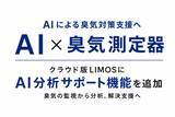 「【AI×臭気監視】AIが臭気データを分析　クラウド版 定点式におい観測システム「LIMOS」にAI分析サポート機能を追加」の画像1