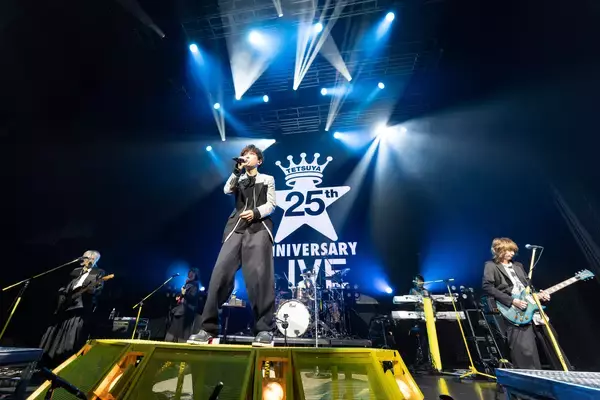 TETSUYA 25th ANNIVERSARY LIVE ライヴレポートが到着！25年の歩みをたどる演出と圧巻のバンドサウンドで会場を魅了