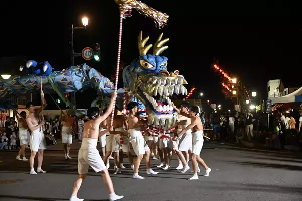「山形県高畠町の伝統祭「青竹ちょうちんまつり」60周年ドローンアート実現へ！ふるさと納税型クラウドファンディング実施中」の画像