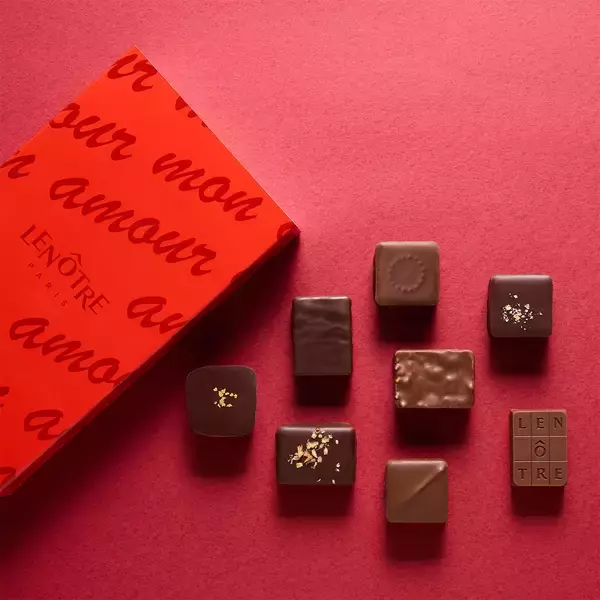 「パリ最高峰メゾン〈ルノートル〉伝統のプラリネとガナッシュが織りなす2026年バレンタインコレクション、1月16日より発売」の画像