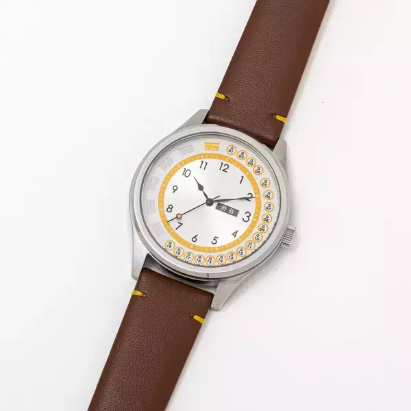 「『東京メトロ』公式ライセンス商品　銀座線モデル腕時計が登場」の画像