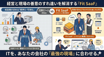 【DXの常識を覆す】SaaSに業務を合わせる限界を打破　現場主導のシステム開発スタンス『Fit SaaF』を広島クラウド研究所が提唱