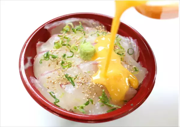 「テレビ朝日「ザワつく！金曜日」で紹介　道の駅あわじ 名物「淡路島系 鯛の玉子かけご飯」」の画像