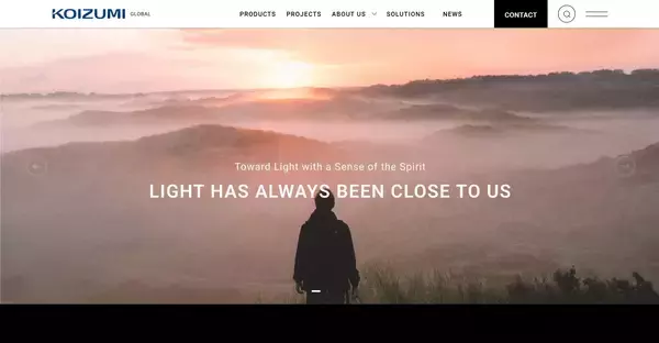 グローバルサイトを全面リニューアル、情報構造の最適化を実施
