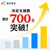 「【カツヤク】新卒採用の決定支援700名突破！採用成功から定着・活躍までを支援する体制を強化」の画像1