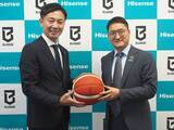 「ハイセンスがプロバスケットリーグ「B.LEAGUE」のパートナーに就任」の画像1