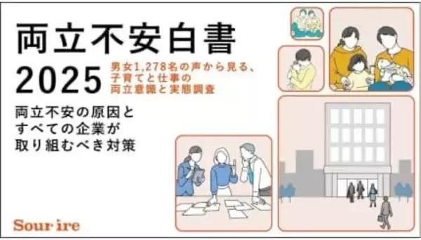 男性にも広がる新たな課題、仕事と子育ての「両立不安」を抱える人は6割