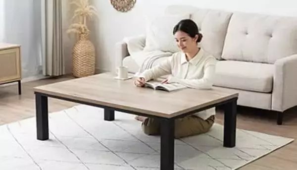 冬だけじゃない！ オールシーズン対応のミニマルこたつテーブルがタンスのゲンから