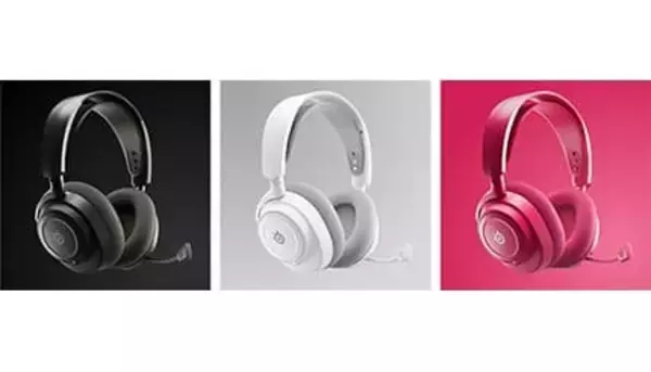 SteelSeriesのヘッドセットが進化 新色マゼンダ登場＆最長約50時間駆動