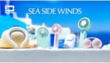 持ち歩く涼しさで暑さ対策、ビックカメラで新ハンディファン「SEA SIDE WINDS」発売