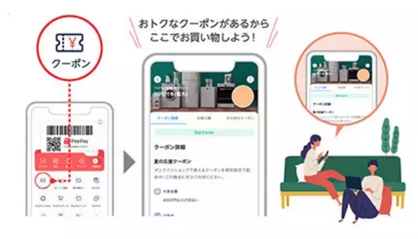「PayPayクーポン」がネット利用・注文にも対応