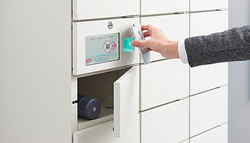 マイボトルを洗浄・保管するロッカーの実証実験、飲み物も注文可能