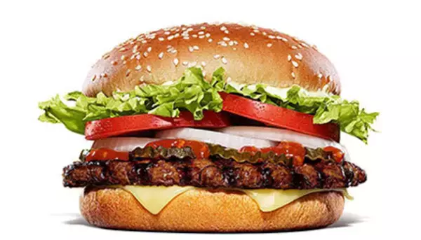 本日からバーガーキングの「ワッパー チーズ」で冬限定バージョン、新開発「トマトホットソース」とゴーダチーズを使用