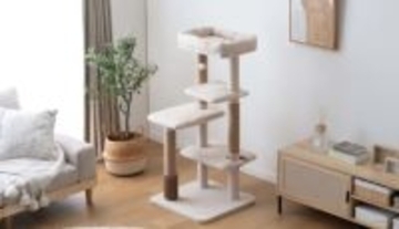 猫も人も心地いい、洗えておしゃれなキャットタワー4機種