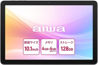 aiwa tab AB10が浮上　Androidタブレット人気ランキングTOP10　2026/10/14