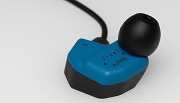 1万円以下でも音質と装着感を重視 ツートンカラーが映えるfinalの有線イヤホン「A2000」