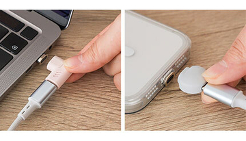 【1個880円】接触不良ゼロに！スリコのType-Cケーブルをマグネット式にする変換アダプタ カラバリも3色