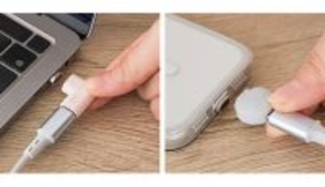 【1個880円】接触不良ゼロに！スリコのType-Cケーブルをマグネット式にする変換アダプタ カラバリも3色