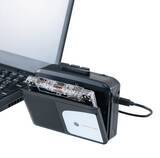 「カセットテープを簡単デジタル化、ナカバヤシのUSB Type-C搭載プレイヤー「UCP-CA001」」の画像1