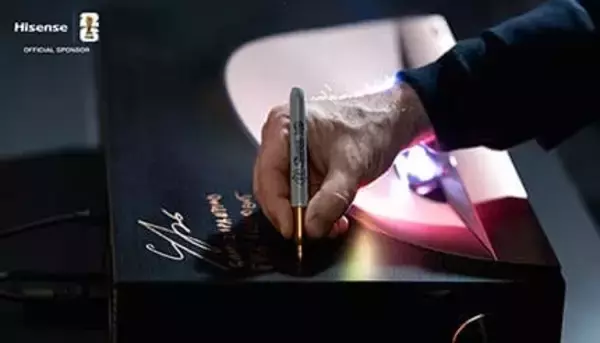 ハイセンスとFIFA、「CES 2026」で最新技術活用を披露