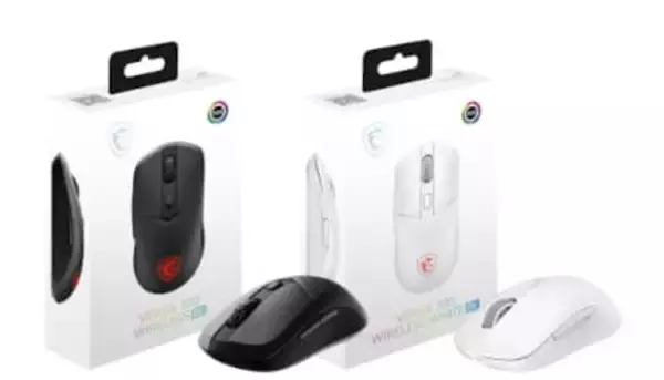 MSIのゲーミングマウス「VERSA 300」に8K対応モデル ホワイトカラーもラインアップ