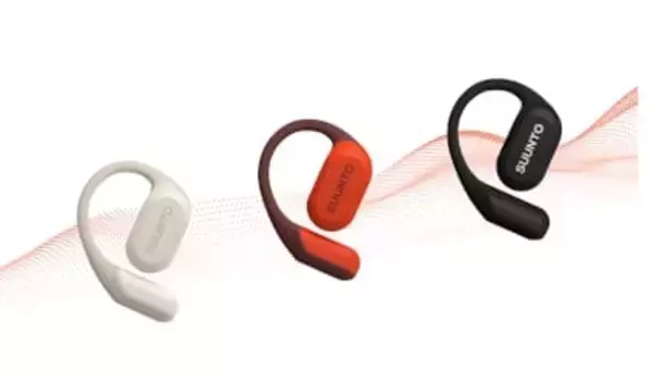 ランニングフォームや首の疲労を測定 SUUNTO初のオープンイヤー型イヤホン