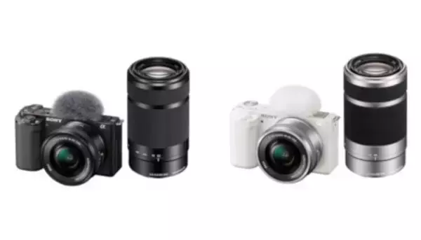 ソニーのVlogカメラ「VLOGCAM ZV-E10」、ダブルズームレンズキット追加