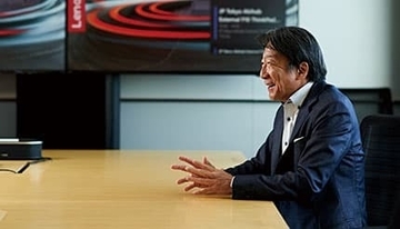 【対談連載】レノボ・ジャパン 代表取締役社長 檜山太郎