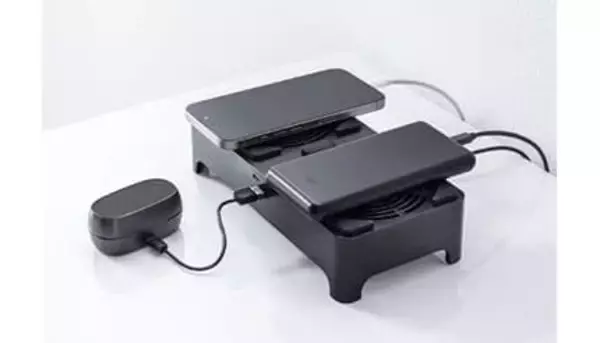 スマホを置いたら自動で冷却 イヤホンも充電できる冷却クーラー サンワサプライから登場