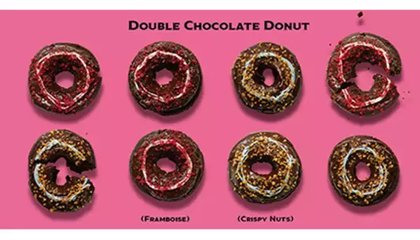 揚げたてのドーナッツにチョコレートがたっぷり！　プロントの「Wチョコドーナッツ」