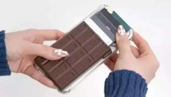 MagSafe対応 スマホ裏に付ける「板チョコ」 ハーシー公式コラボで誕生