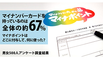 マイナポイントの選び先、1位はPayPay　男女500人のアンケート調査結果
