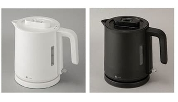 エディオン、ニトリと共同開発した注ぐときの湯量を調整できる「電気ケトル」