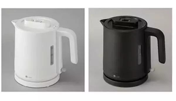 エディオン、ニトリと共同開発した注ぐときの湯量を調整できる「電気ケトル」