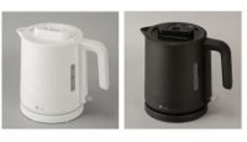 エディオン、ニトリと共同開発した注ぐときの湯量を調整できる「電気ケトル」