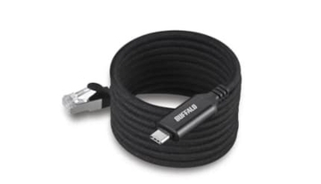 磁石でピタッ、持ち運び最強のUSB-C有線LANケーブルで絡まない革命