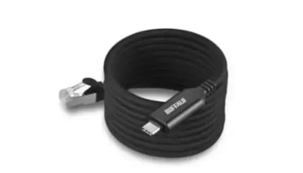 磁石でピタッ、持ち運び最強のUSB-C有線LANケーブルで絡まない革命