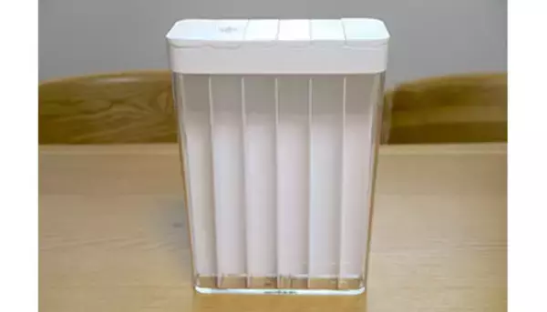 面倒なお米の計量が不要！　山崎実業のライスストッカーは少人数世帯にぴったり